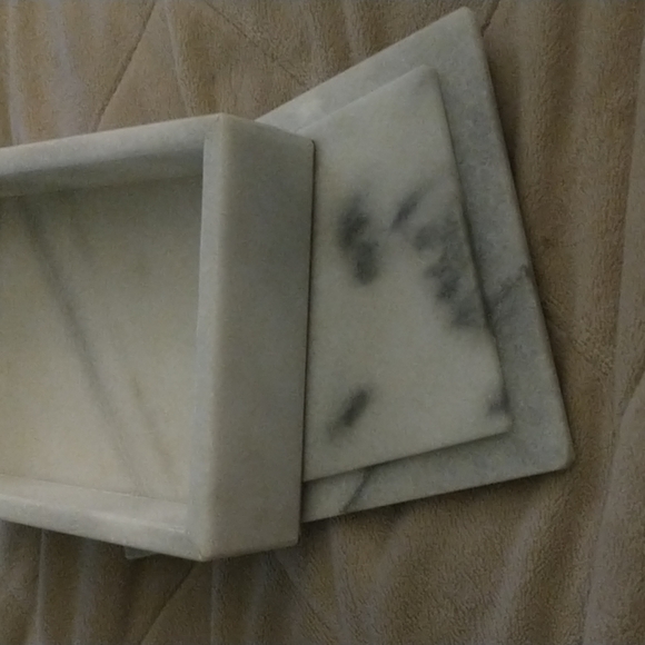 Edna Hibel Marble Trinket Jewelry Box With Lid Mother And Child - D3 - Picture 6 of 7